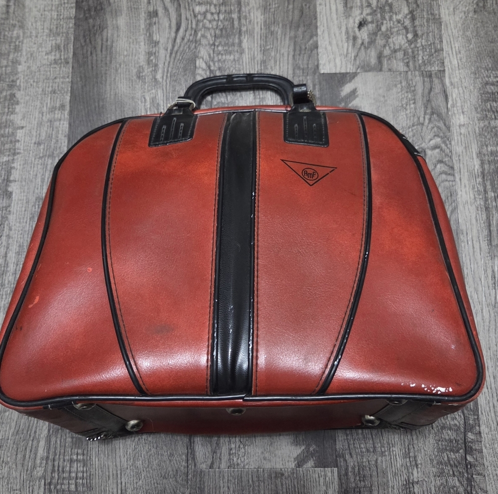 Vintage AMF Bowling Ball Carrier Tote